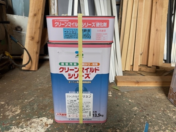SK弾性クリーンマイルドシリコン 日本塗装工業会N-80 2液弱溶剤