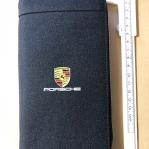 日本全国送料サービス!さり気なくポルシェロゴ 布タイプ財布 911 997 992 パナメーラ ボクスター 718 マカン GT3 993 タイカン