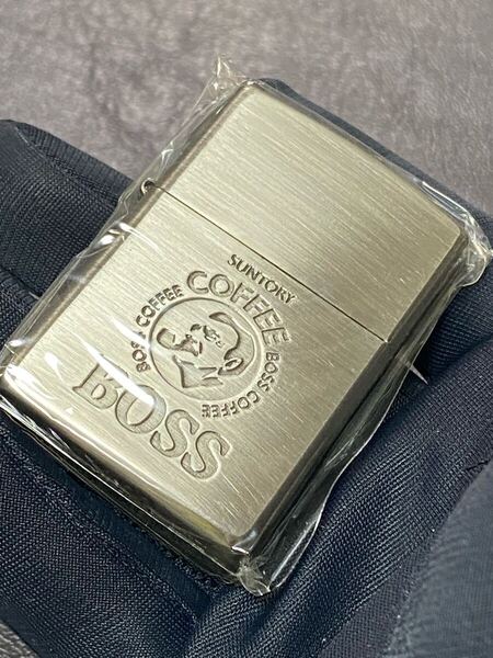 zippo SUNTORY BOSS COFFEE 希少モデル ヴィンテージ 1998年製 サントリー ボス コーヒー