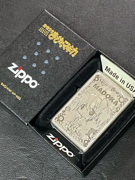 zippo 魔法少女 まどかマギカ ミニキャラ 鹿目まどか 暁美 ほむら両面刻印 まどマギ 2011年製MADOKA HOMURA 専用ケース 保証書付き