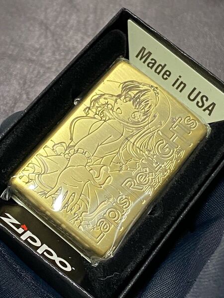 zippo ラピスリライツ ゴールド 両面刻印 希少モデル 2020年製 Lapis Re:LiGHTs GOLD ケース 保証書付き