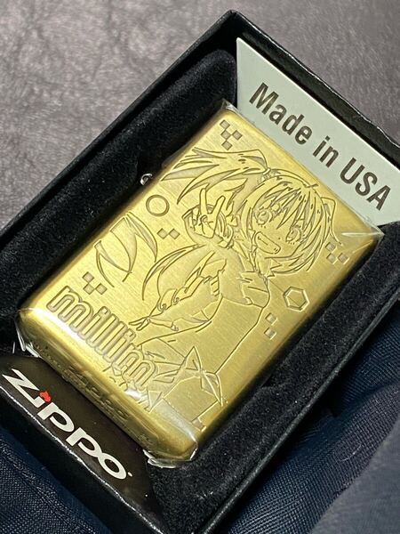 zippo 転生したらスライムだった件 ミリム ゴールド 両面刻印 希少モデル 2020年製 millim GOLD シルバーインナー 2020年製 ケース 保証書