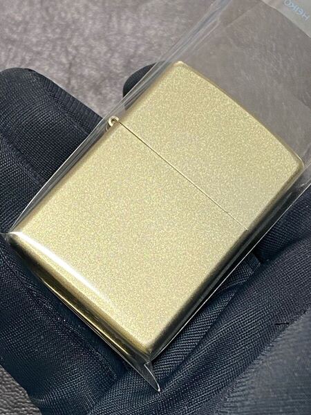 zippo シャンパンゴールド 特殊加工 GOLD 希少モデル 2006年製 シルバーインナー 2007年製