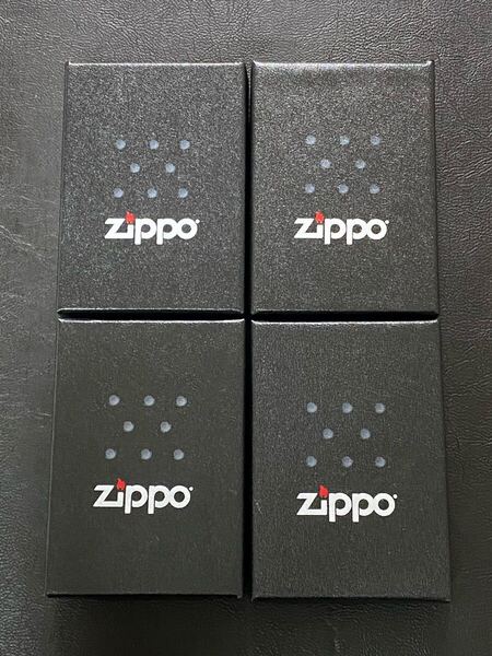 zippo 空き箱 4点 レギュラーサイズ