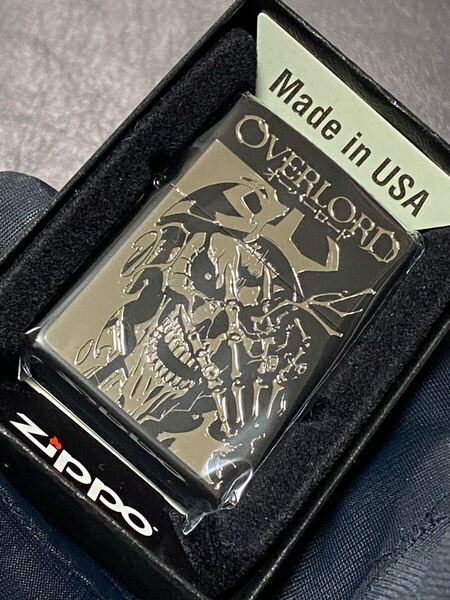 zippo オーバーロード アインズ&アルベド アニメ 両面デザイン 希少モデル 2024年製 OVERLOAD ケース 保証書付き