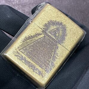 zippo フリーメイソン ピラミッドアイ ゴールド 特殊加工 2024年製