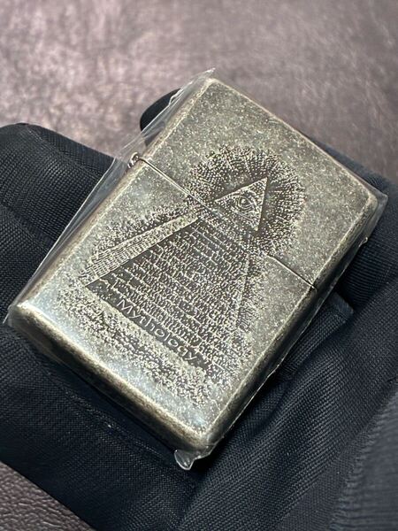 zippo フリーメイソン ピラミッドアイ シルバー 特殊加工 2024年製