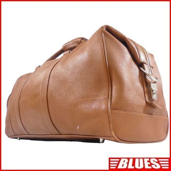 即決★COACH★オールレザーボストンバッグ コーチ 茶 本革 トラベルバッグ 本皮 斜め掛け ショルダーバッグ 旅行 カバン 出張 鞄