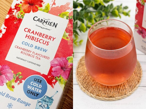 CARMIEN 水出しルイボスティー★クランベリーハイビスカス 2.5g×40P