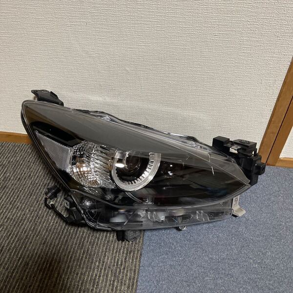 DJLFS DJLAS DJ5FS DJ5AS MAZDA2 LED ヘッドライトマツダ2 送料込み 即決 右 送料込み 即決 破損無し点灯済 NO 12