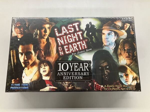ボードゲーム ラストナイト・オン・アース 10周年記念 基本セット 英語版