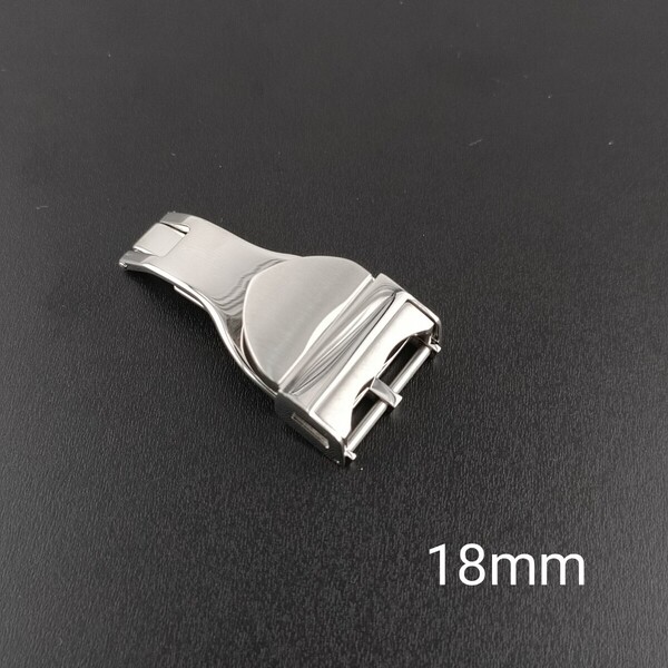 18mm 腕時計 Dバックル 留め具 シルバー 【対応】 チューダー チュードル TUDOR