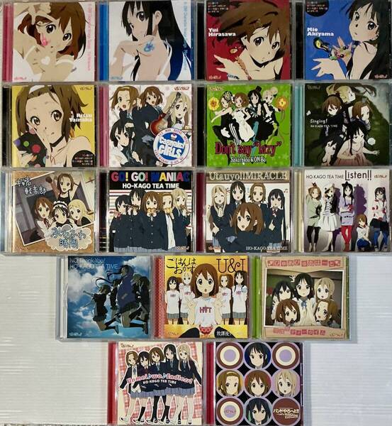 ☆ けいおん! けいおん!! イメージソング OP ED シングル 計CD22枚