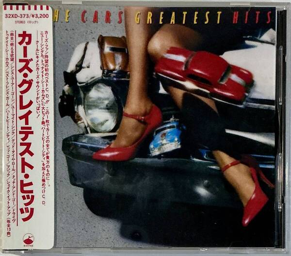 稀少 ☆ カーズ CD カーズ・グレイテスト・ヒッツ シール帯付 32XD-373 THE CARS GREATEST HITS