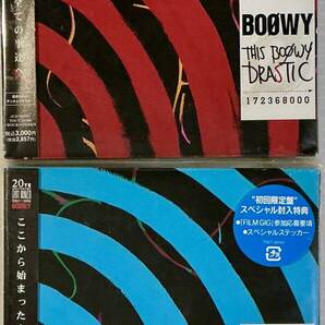 ☆ BOOWY THIS BOOWY DRASTIC / THIS BOOWY DRAMATIC CD+DVD 布袋寅泰 氷室京介