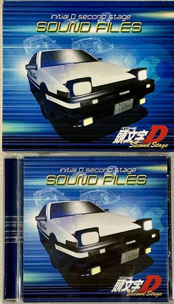 ☆ 頭文字D Second Stage SOUND FILES CD ステッカー・スリーブケース付 サウンド ファイルズ