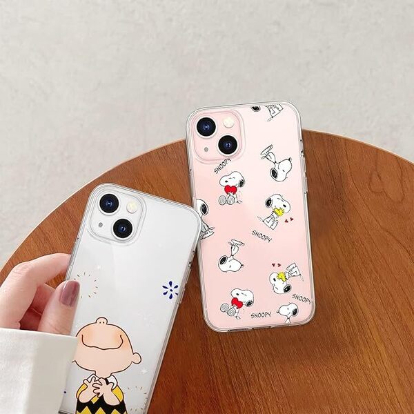 iPhone 13 mini ケース スヌーピー 携帯ケース 韓国 iPhone 13 mini カバー 可愛い アイフォン13 mini 用カバー SNOOPYアイフォン
