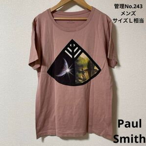 ★送料無料★ 即決 メンズ グラフィックプリント Tシャツ Paul Smith ポールスミス サイズL相当