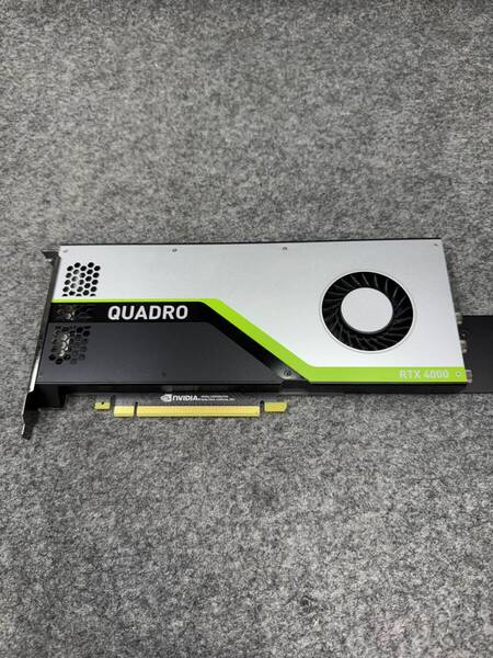送料無料!nVIDIA Quadro RTX 4000 DisplayPort x3 VirtualLink x1 グラフィックボード
