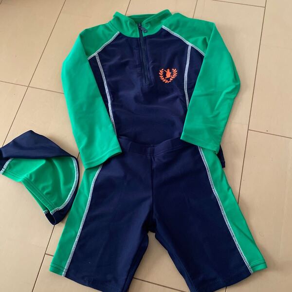 男の子 水着セット ラッシュガード 4歳 90cm程