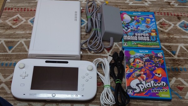WiiU 本体 ゲームパッド ソフト 付き