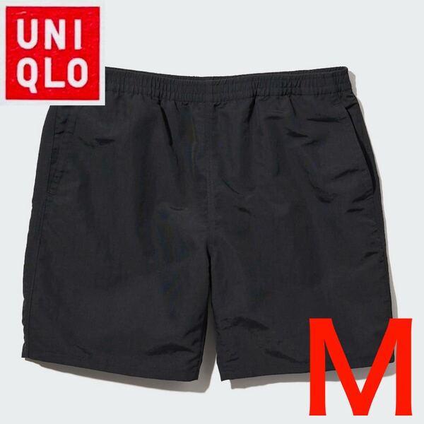未使用 UNIQLO ユニクロ アクティブユーティリティショーツ Mサイズ ブラック メンズ レディース 速乾 ドライ ストレッチ 9139