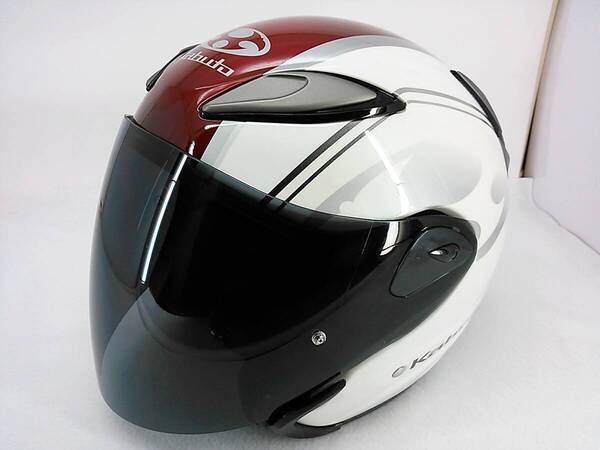 【送料無料】良品 OGK KABUTO カブト AVAND2 アヴァンド2 CITTA チッタ Lサイズ スモークシールド付き ジェットヘルメット