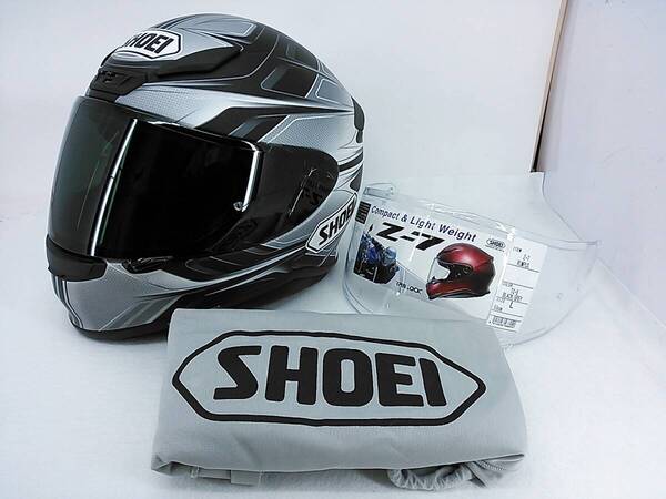 【送料無料】美品 SHOEI ショウエイ Z-7 RUMPUS ランパス Lサイズ スモークシールド付き フルフェイスヘルメット