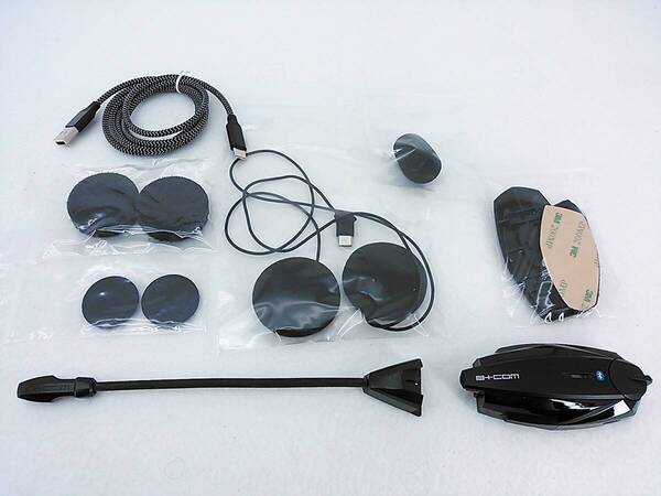 【送料無料】良品 SYGN HOUSE サインハウス Bluetooth インカム B+COM ONE Ver3.5 アームマイク 管29