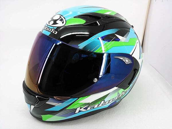 【送料無料】OGK KABUTO カブト KAMUI-Ⅲ KAMUI3 カムイ3 STARS スターズ Sサイズ ミラーシールド付き インナーサンシェード ヘルメット