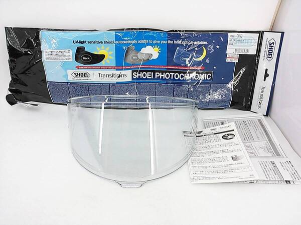 【送料無料】使用回数少 良品 SHOEI ショウエイ 純正品 CWR-F2 フォトクロミックシールド 調光 Z-8 X-Fifteen X-15