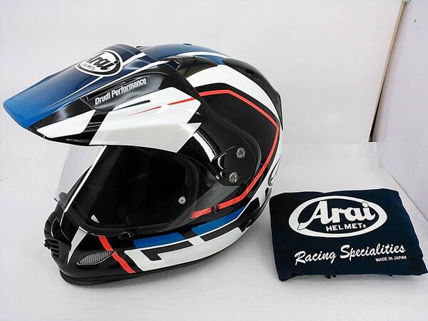 【送料無料】良品 Arai アライ TOUR CROSS 3 ツアークロス3 DETOUR デツアー XLサイズ ヘルメット