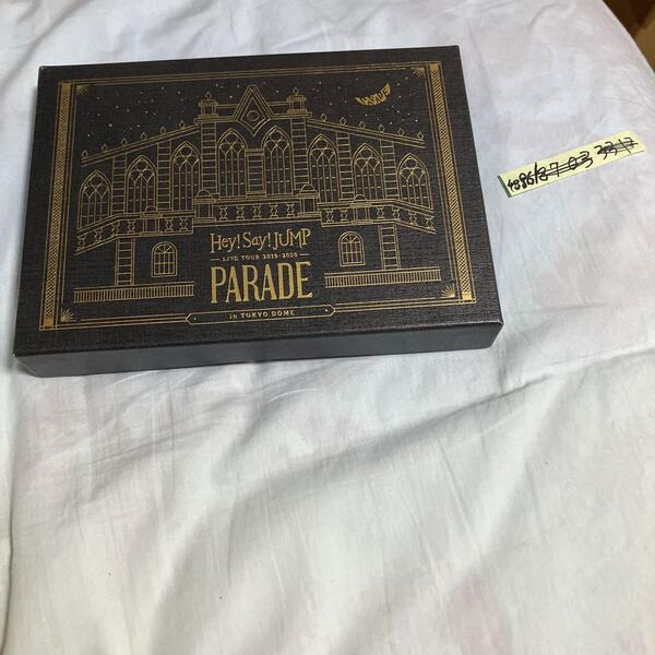 Hey! Say! JUMP PARADE 初回限定盤 DVD @ LIVE TOUR 2019-2020 PARADE〈初回限定盤・3枚組〉
