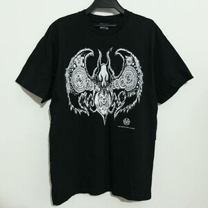 * не использовался * Devilman футболка . место. ..| DEVILMAN манга Japanese manga чёрный L короткий рукав средний . Broad way