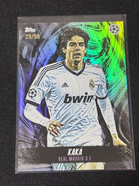 【99枚限定】カカ KAKA ブラジル代表 レアル・マドリード ACミラン 2022-23 Topps Jude Bellingham Platinum Curated UEFA set