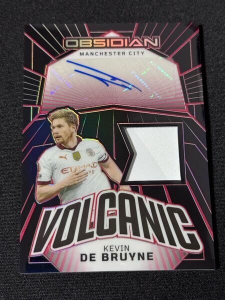 Panini Obsidian Kevin De Bruyne auto /15 Manchester City 直筆サインカード マンチェスター・シティ