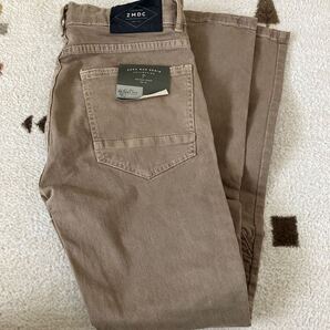 ZARA MAN ザラ マン バイカーパンツ デニムパンツ メンズ 38 ベージュ 未使用 送料無料
