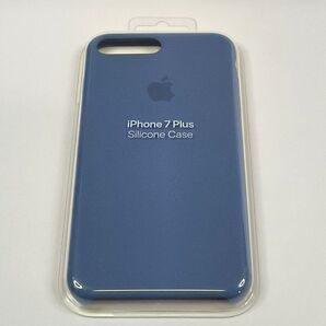 送料無料◆Apple 純正 iPhone 7 Plus シリコーン ケース オーシャンブルー MMQX2FE/A(アップル シリコン カバー)