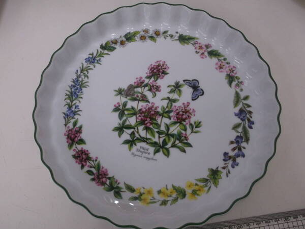 ROYAL Worcester Herbs ロイヤルウースター ハーブ キッシュ皿 ワイルドタイム(大) プレート 洋食器 イギリス製 付属品なし