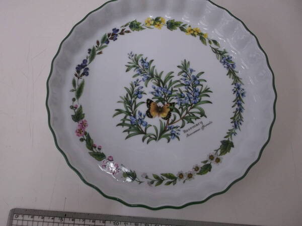 ROYAL Worcester Herbs ロイヤルウースター ハーブ キッシュ皿 プレート ローズマリー(中)洋食器 イギリス製 付属品なし