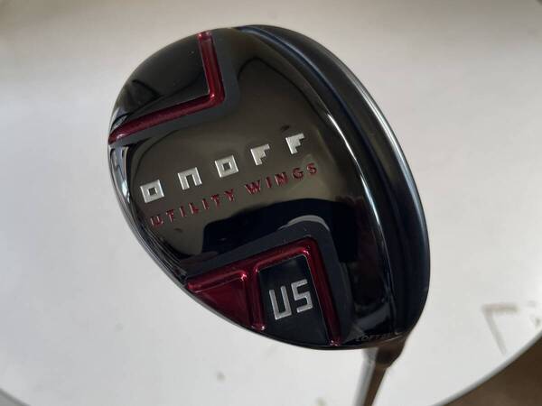 ONOFF■オノフ■ラウンド未使用■ユーティリティ■ウィングス赤■U5、23度■MP522U-R■オリジナル■希少美品■アカ、簡単,人気、全国送料無