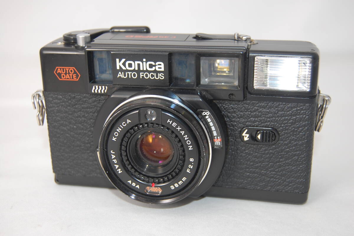 ✥完動品✥Konica　C35AF2✥C35　AF2✥AF完動✥撮影・現像可能✥ 11/30はカメラの日】AF時代の幕開け『Konica C35 AF ジャスピン
