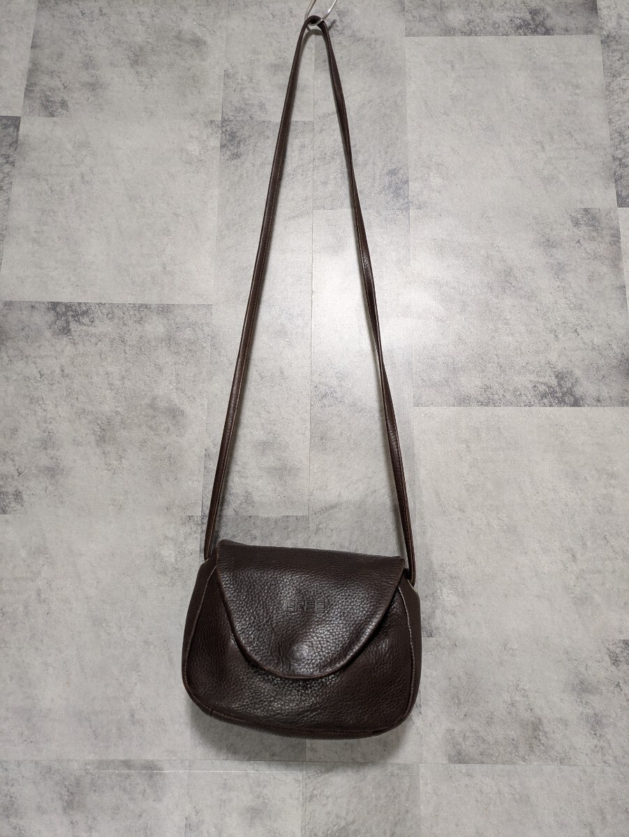 BREE◇ショルダーバッグ/レザー/BLK : セカンドストリートYahoo