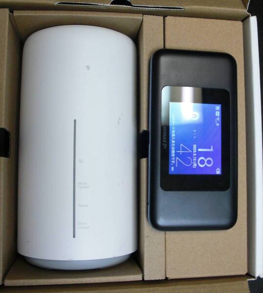 au Speed WiMax Home L02 と Speed Wi-Fi NEXT W06のセット