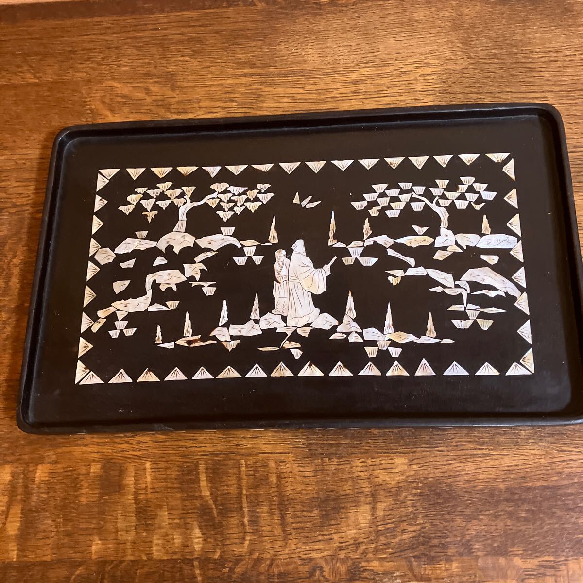 Yahoo!オークション -「螺鈿細工」(盆) (漆芸)の落札相場・落札価格