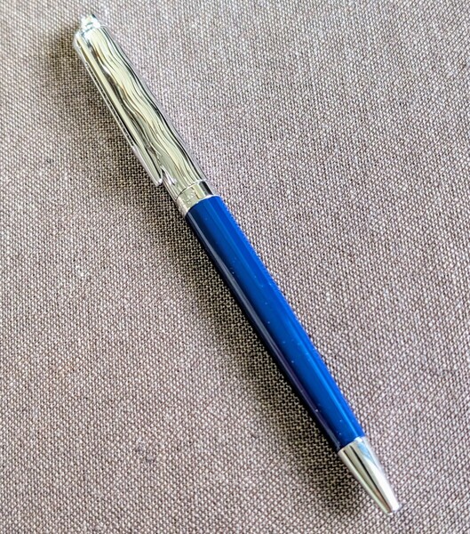 レア! ウォーターマン スペシャルエディション メトロポリタン デラックス ブルーCT ボールペン ブルー waterman