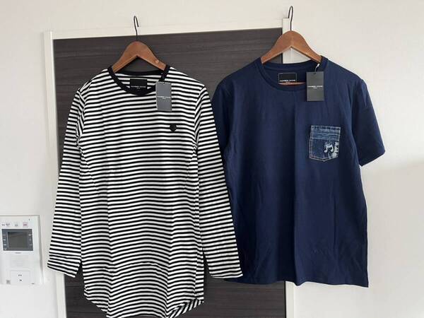 ★送料込み!!!★ 新品 ナンバーナイン NUMBER(N)INE DENIME Tシャツ2枚 SIZE M