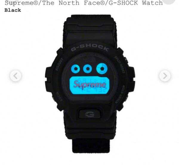 Supreme The North Face G-SHOCK Black 黒 シュプリーム ノースフェイス Tシャツおまけ付き