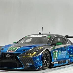 スパーク 1/43 US051 レクサス RC F GT3 3GT Racing 2018 IMSA 第4戦 ミド・オハイオ GTD クラス優勝