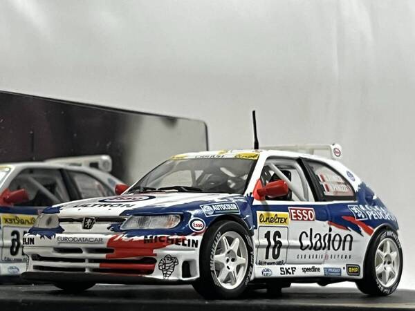 VITESSE 1/43 プジョー 306 MAXI ラリー・モンテカルロ 1998 #16 ジル・パニッツィ